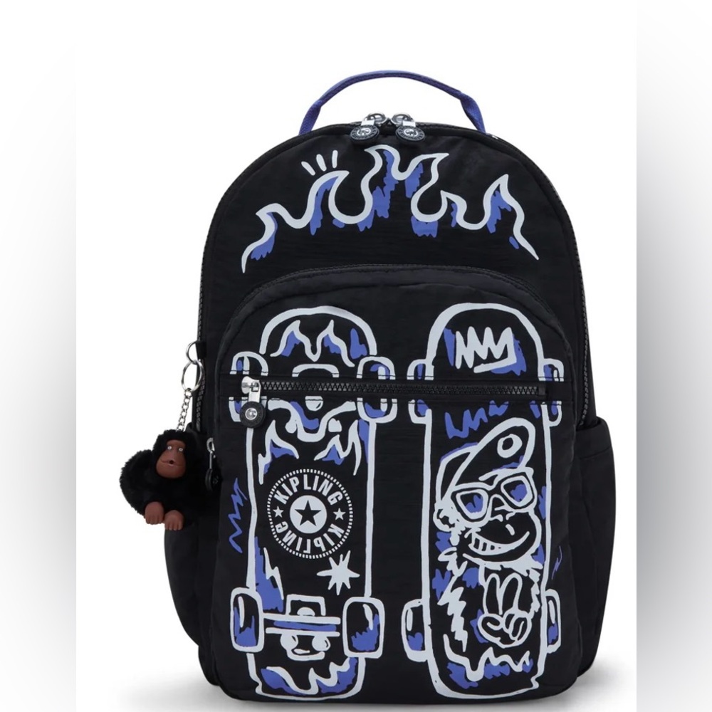 Kipling Seoul Large 15" Laptop Backpack Black